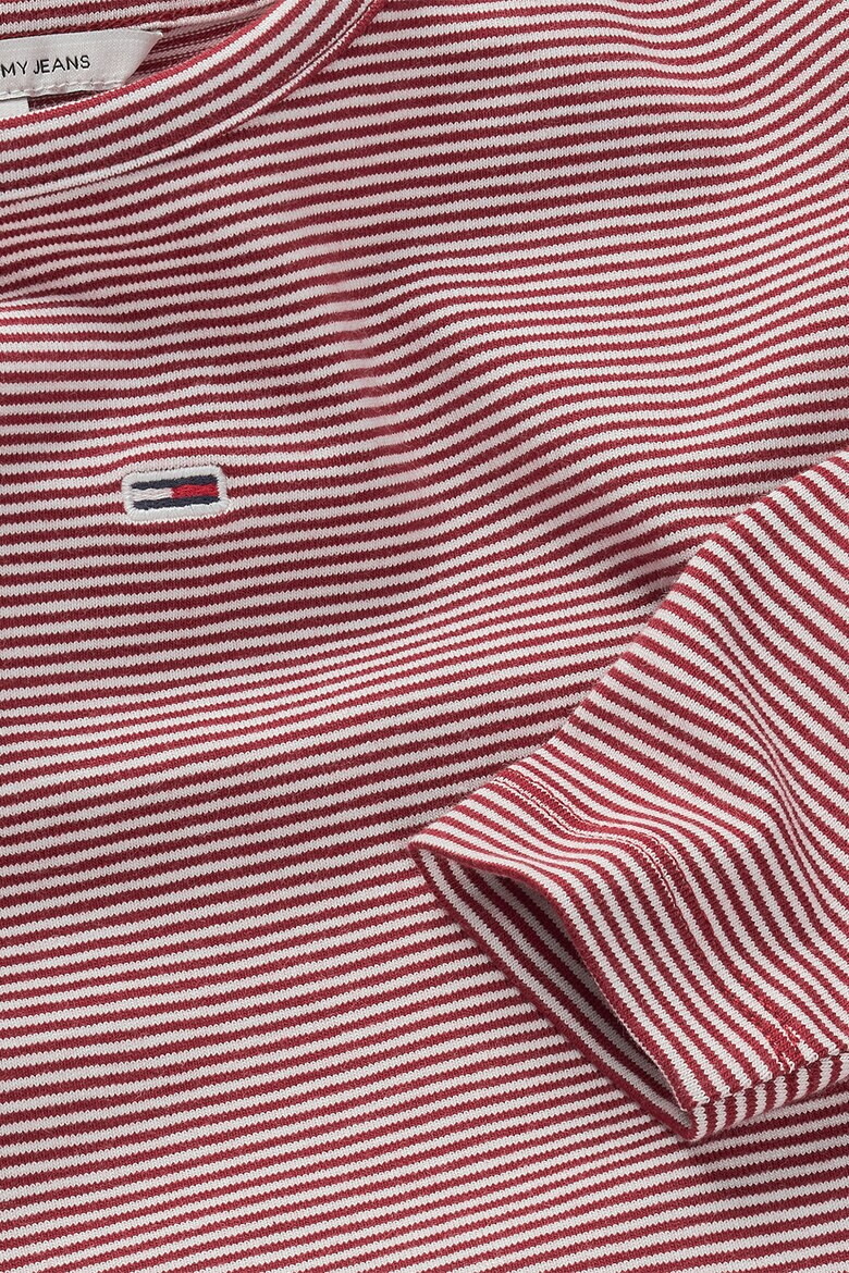 Tommy Jeans Раирана слим блуза - Pepit.bg