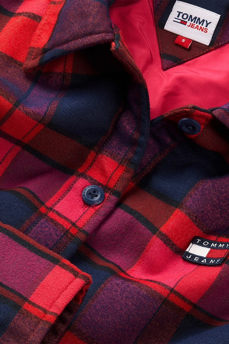 Tommy Jeans Риза на каре - Pepit.bg
