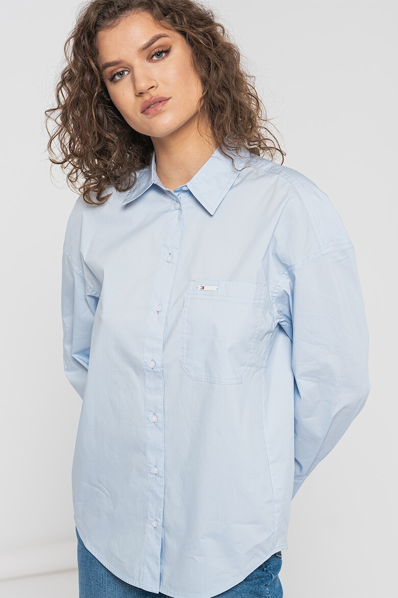 Tommy Jeans Риза с джоб на гърдите - Pepit.bg