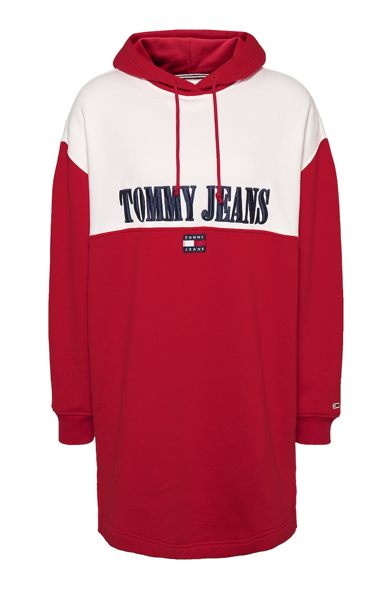 Tommy Jeans Рокля тип худи Archive с бродирано лого - Pepit.bg