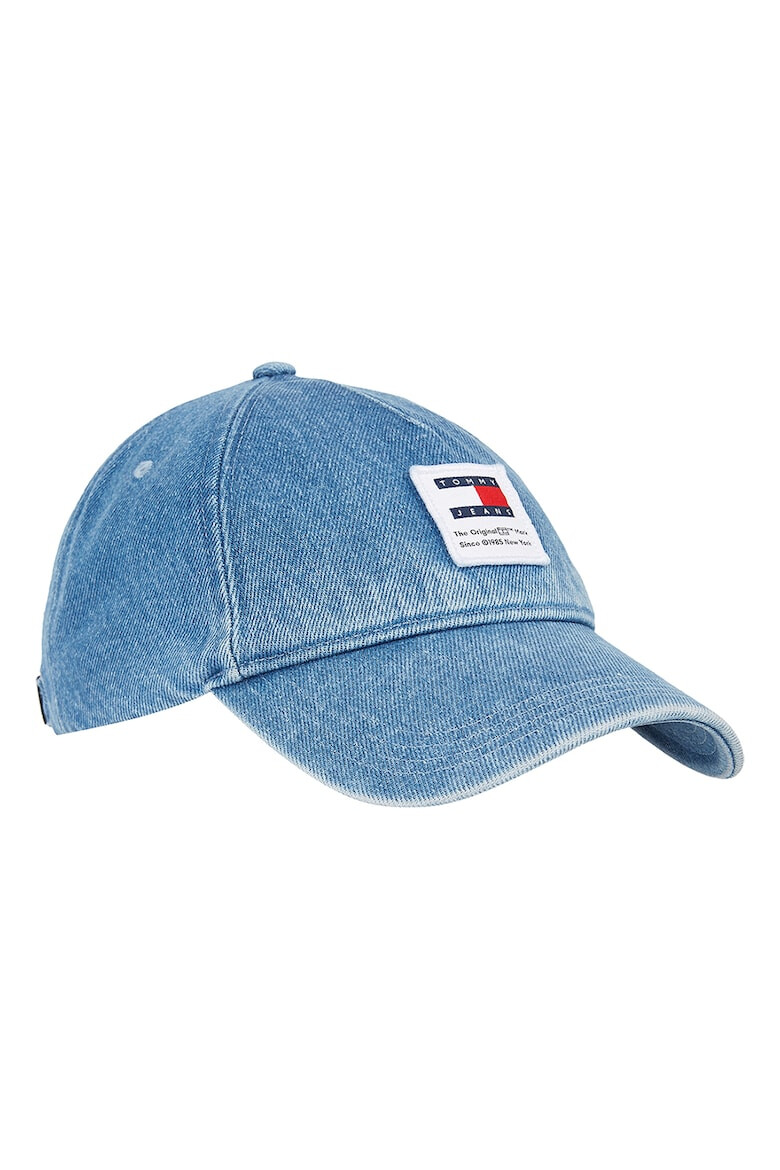 Tommy Jeans Шапка Modern от деним с лого - Pepit.bg