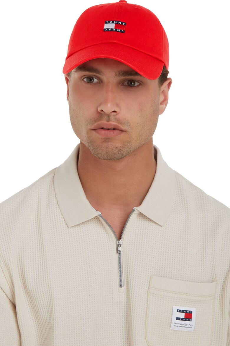 Tommy Jeans Шапка с бродирано лого - Pepit.bg