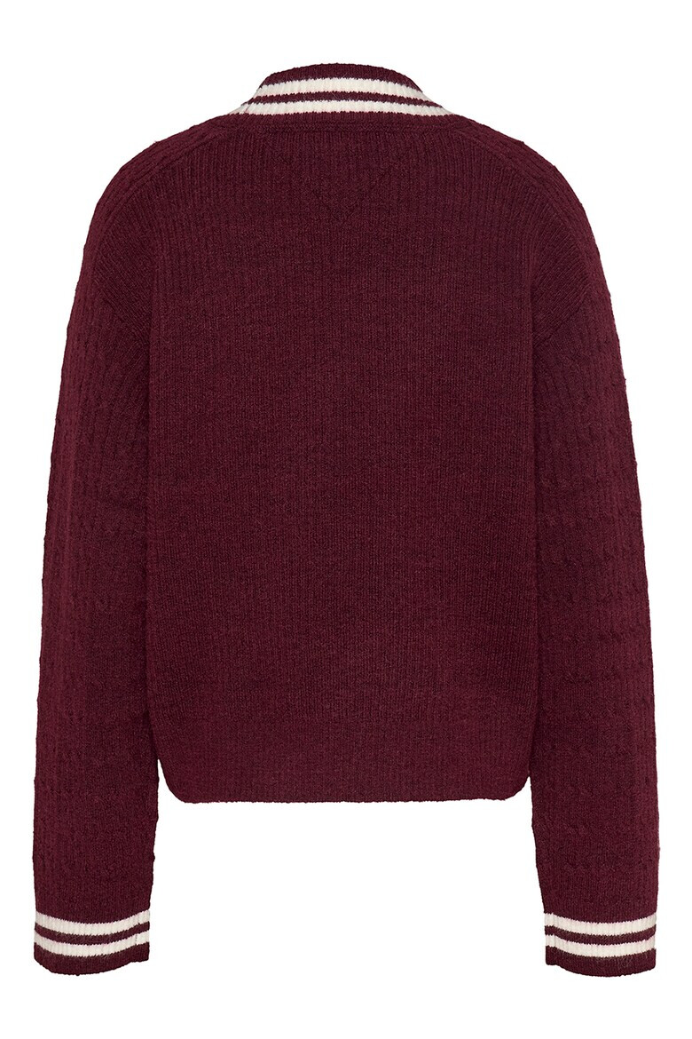 Tommy Jeans Шпиц пуловер - Pepit.bg