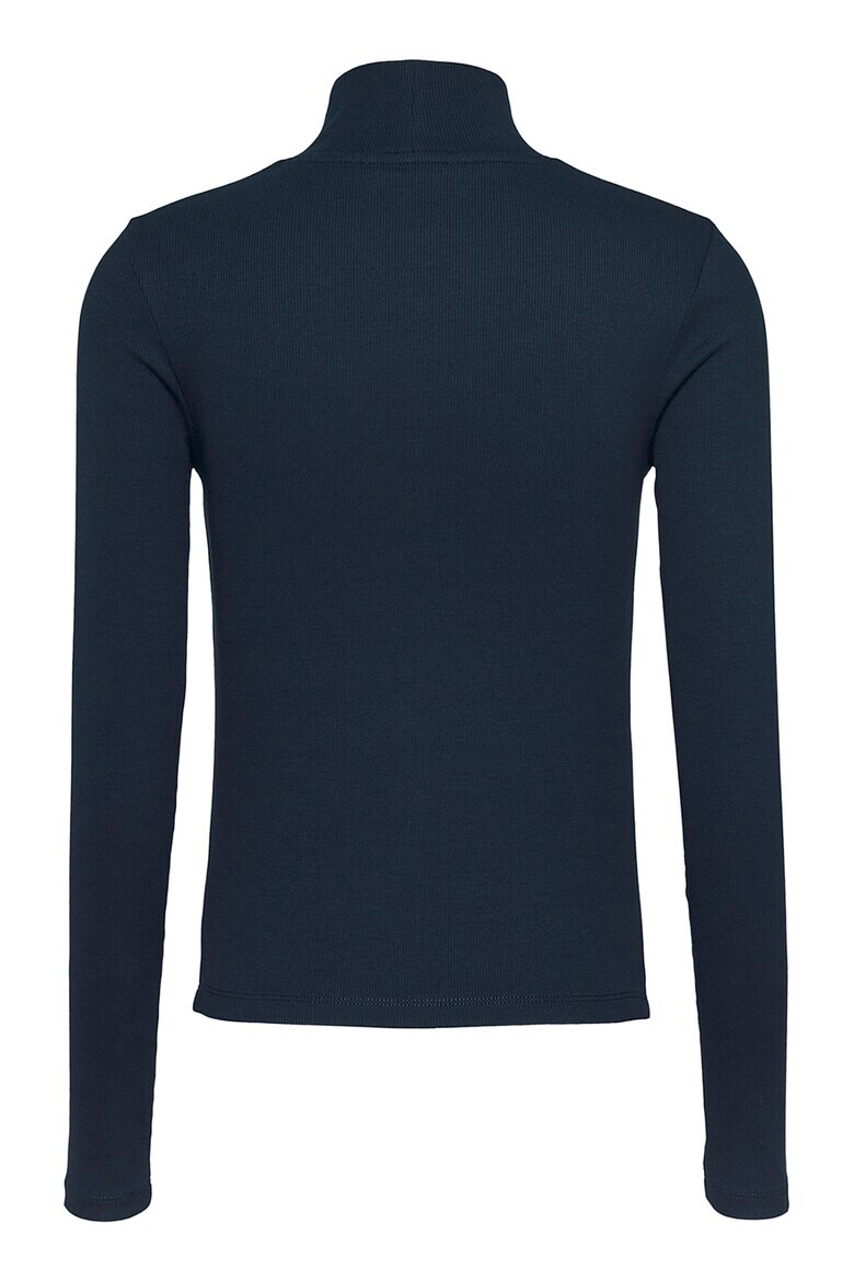Tommy Jeans Слим блуза с поло - Pepit.bg