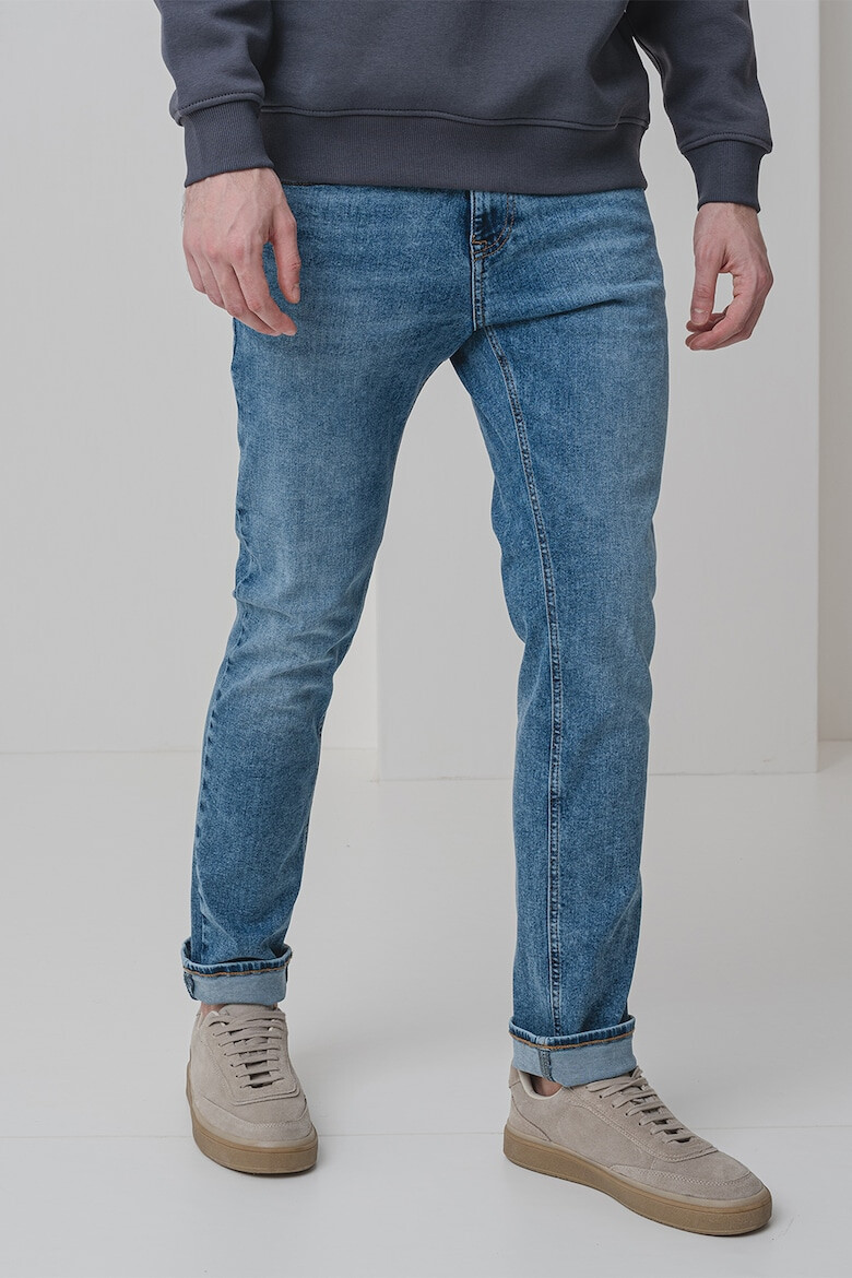 Tommy Jeans Слим дънки с 5 джоба - Син - Pepit.bg
