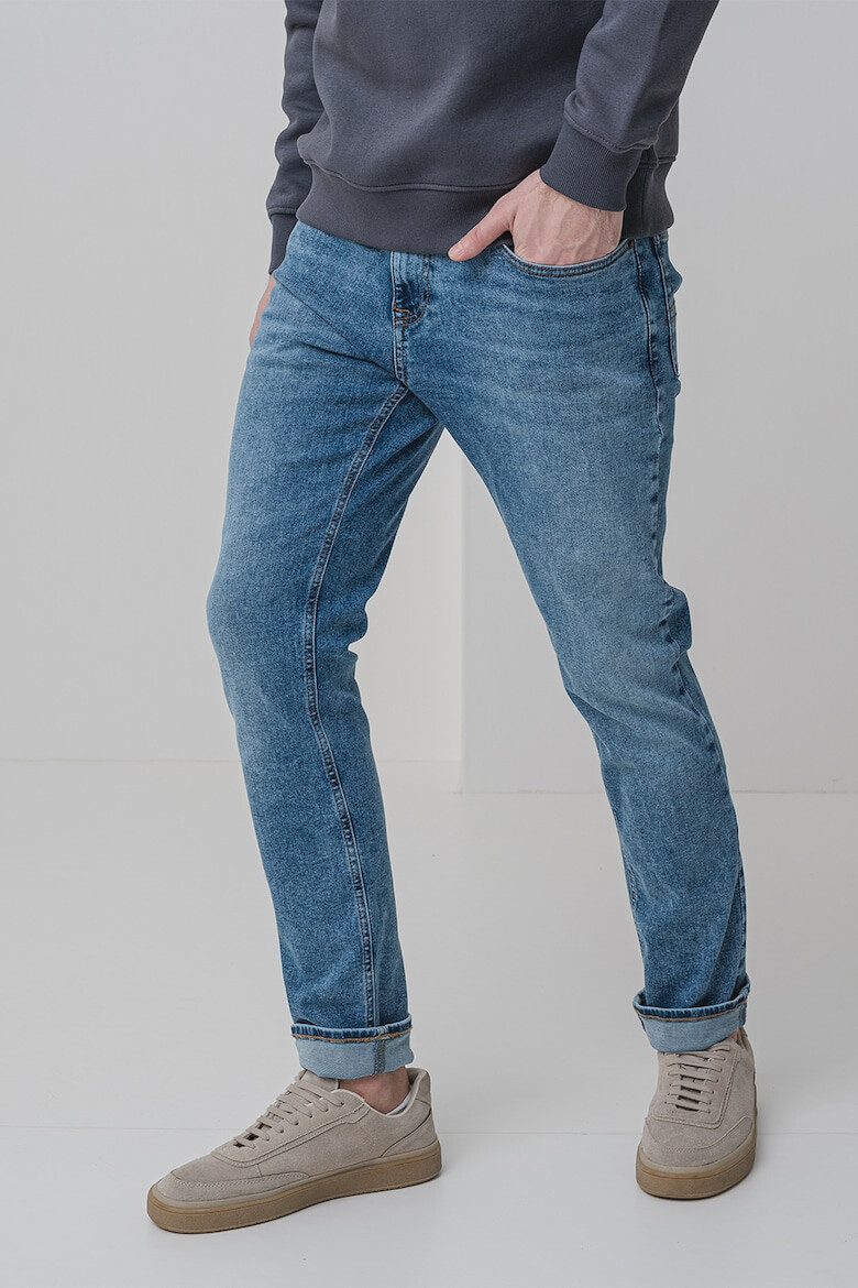 Tommy Jeans Слим дънки с 5 джоба - Син - Pepit.bg