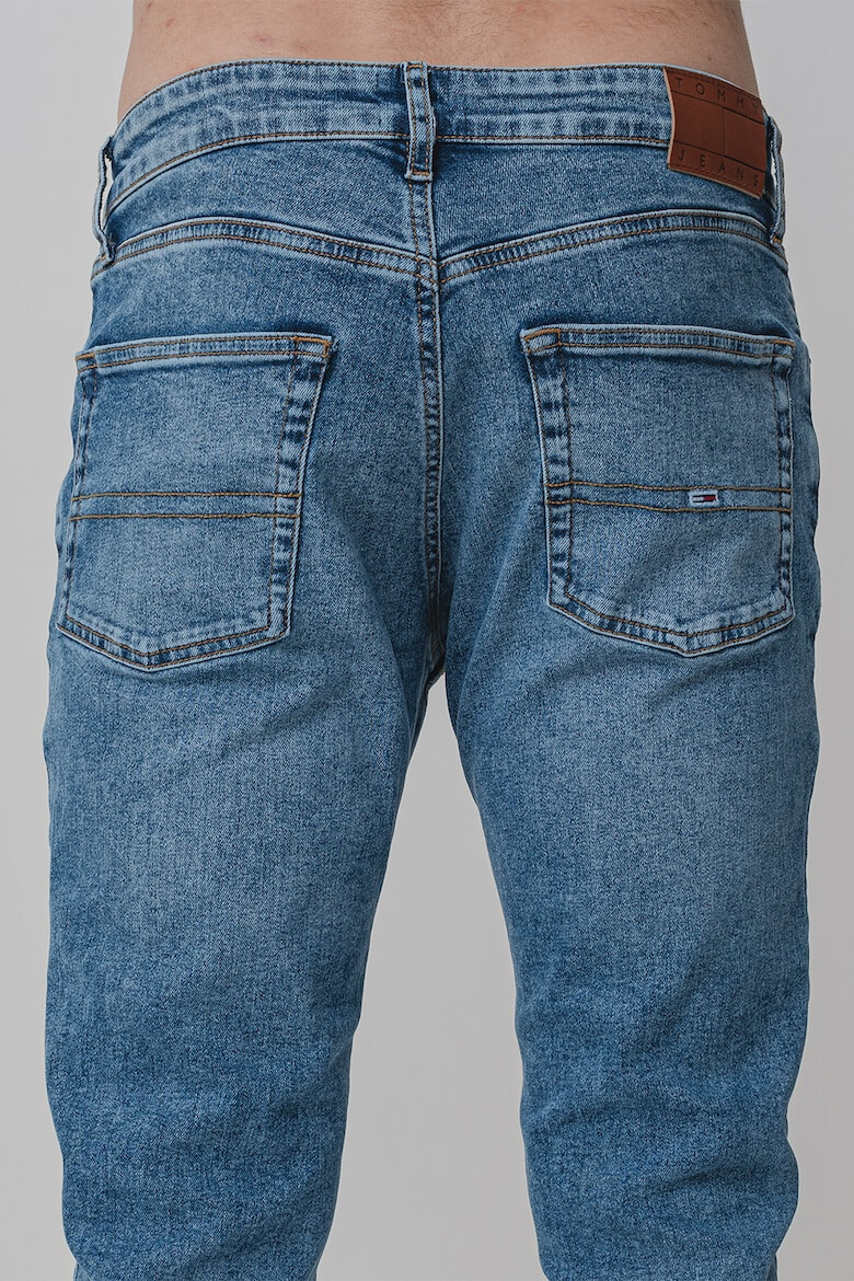 Tommy Jeans Слим дънки с 5 джоба - Син - Pepit.bg