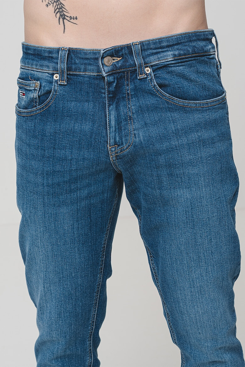 Tommy Jeans Слим дънки Scanton - Тъмносин - Pepit.bg
