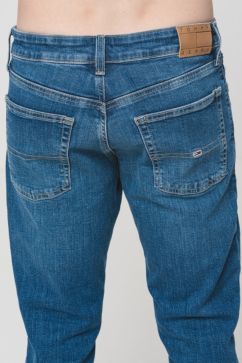 Tommy Jeans Слим дънки Scanton - Тъмносин - Pepit.bg