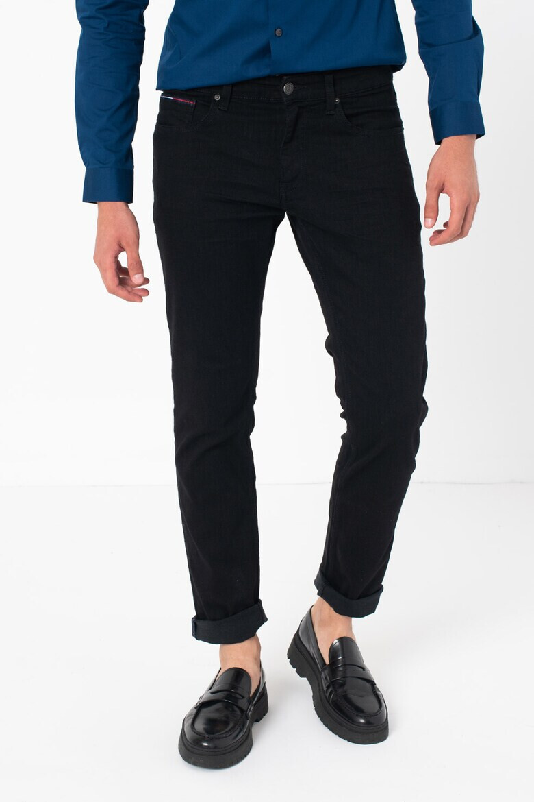 Tommy Jeans Слим дънки Scanton - Черен - Pepit.bg