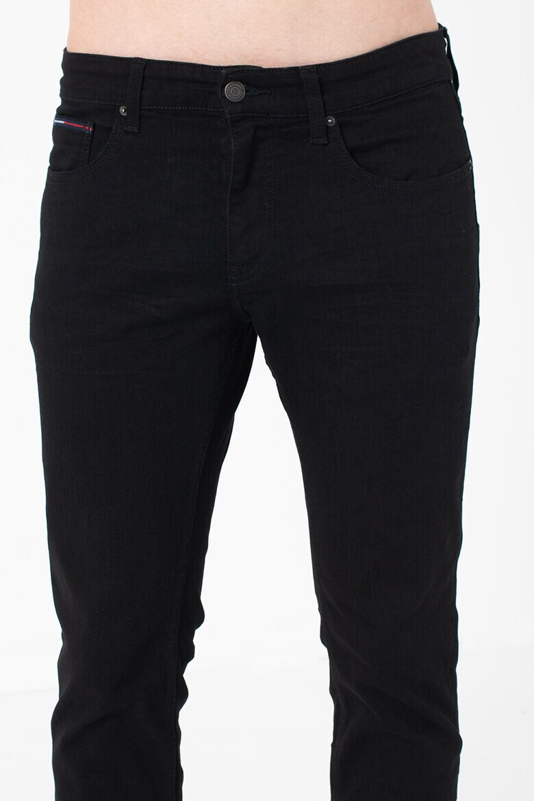 Tommy Jeans Слим дънки Scanton - Черен - Pepit.bg