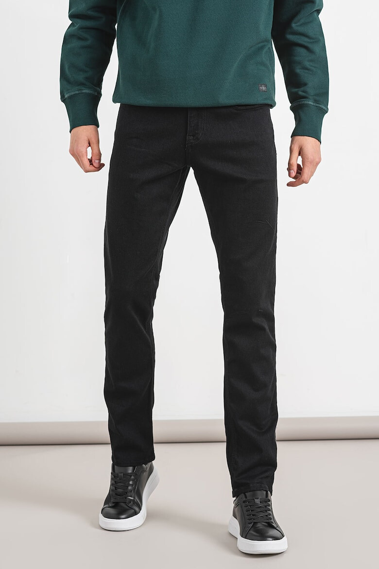 Tommy Jeans Слим дънки Scanton - Черен - Pepit.bg