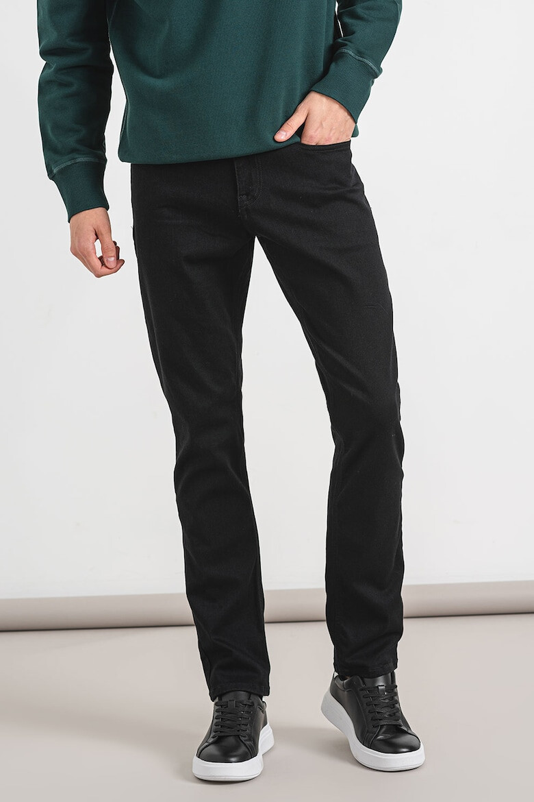 Tommy Jeans Слим дънки Scanton - Черен - Pepit.bg