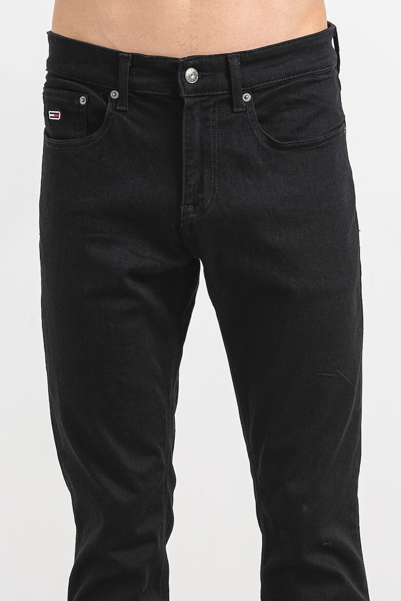 Tommy Jeans Слим дънки Scanton - Черен - Pepit.bg