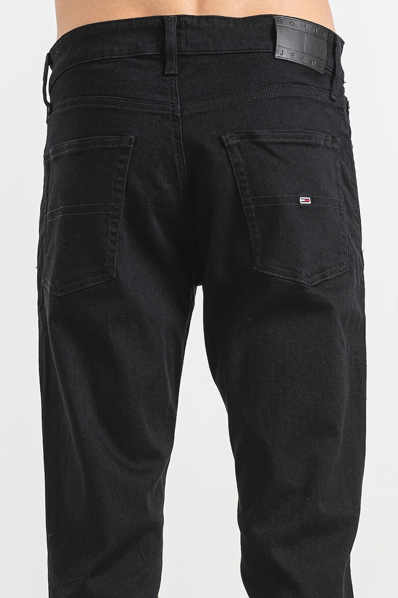 Tommy Jeans Слим дънки Scanton - Черен - Pepit.bg