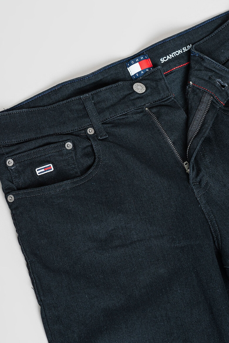 Tommy Jeans Слим дънки Scanton - Черен - Pepit.bg