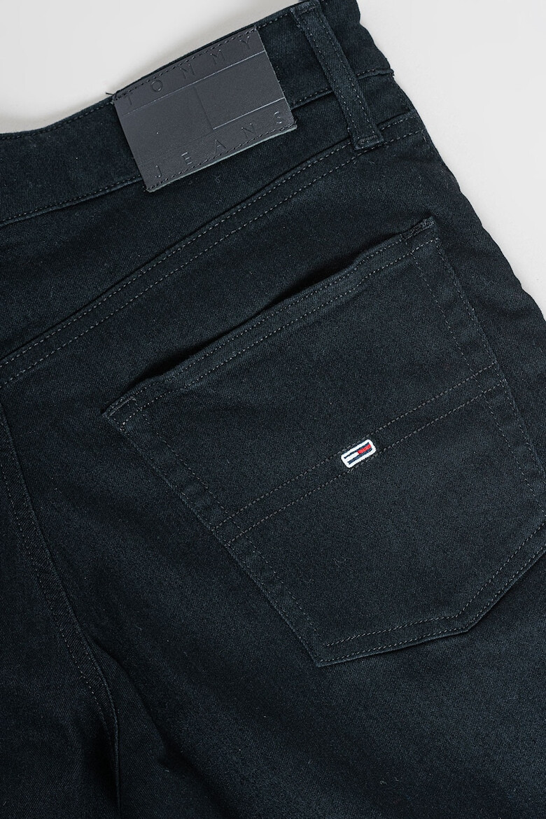 Tommy Jeans Слим дънки Scanton - Черен - Pepit.bg