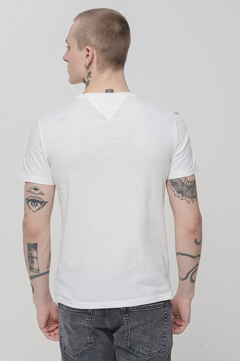 Tommy Jeans Слим тениска - 3 броя - Бял/Избеляло черно - Pepit.bg