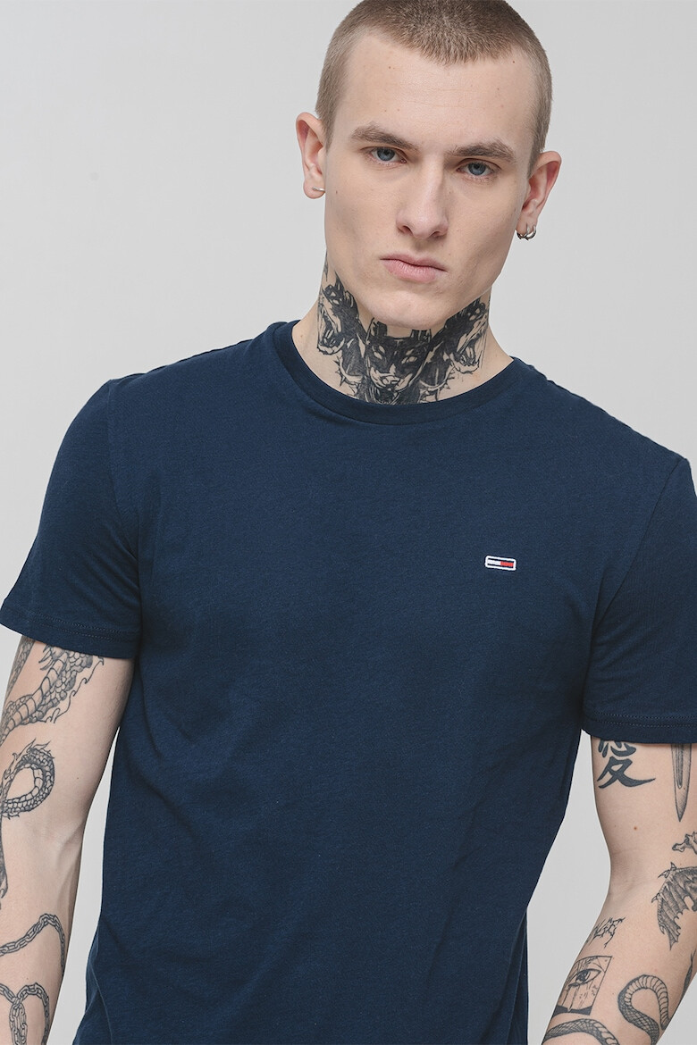 Tommy Jeans Слим тениска - 3 броя - Бял/Черен/Тъмносин - Pepit.bg