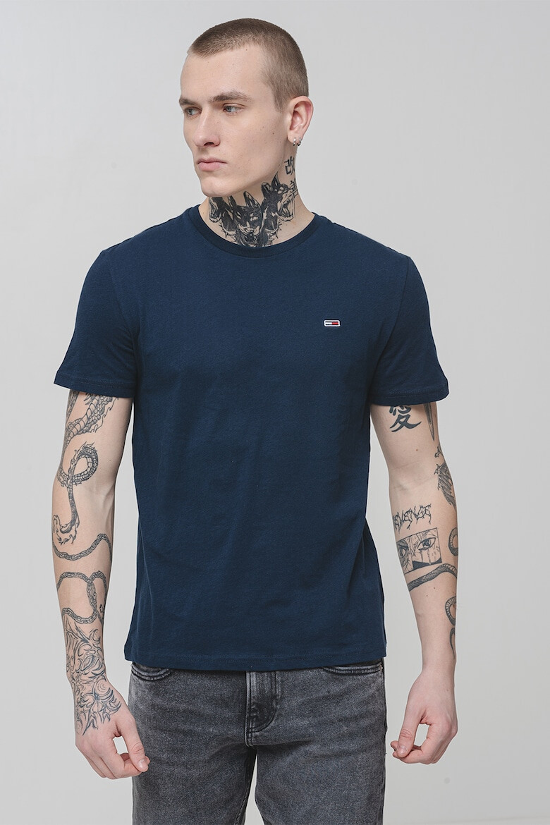 Tommy Jeans Слим тениска - 3 броя - Бял/Черен/Тъмносин - Pepit.bg
