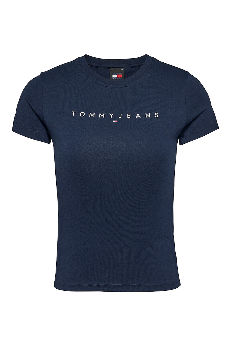 Tommy Jeans Слим тениска с лого - Pepit.bg