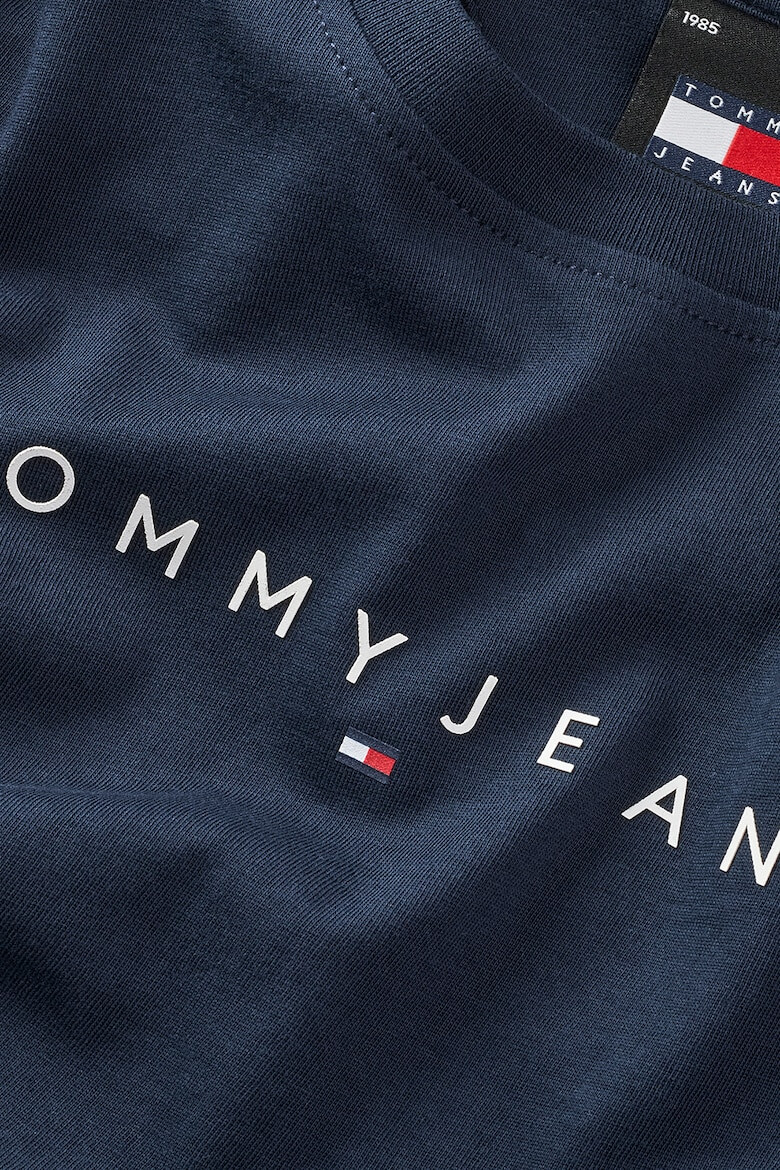 Tommy Jeans Слим тениска с лого - Pepit.bg