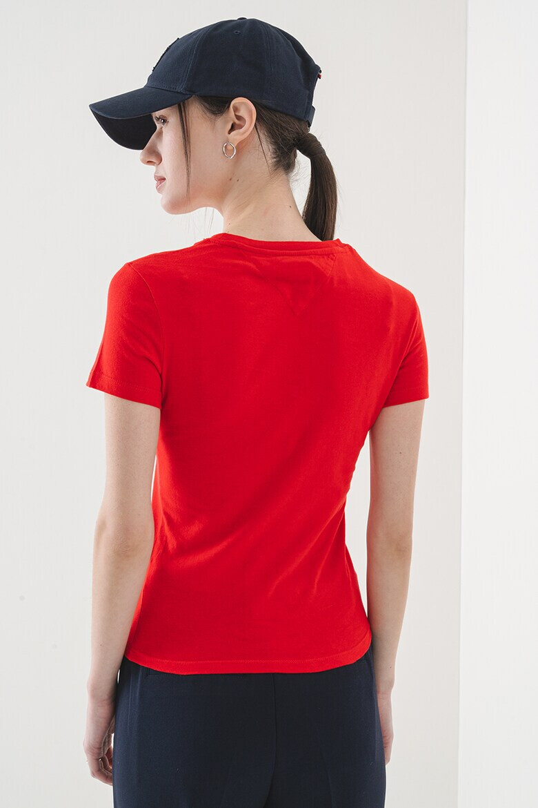 Tommy Jeans Слим тениска с лого - Pepit.bg