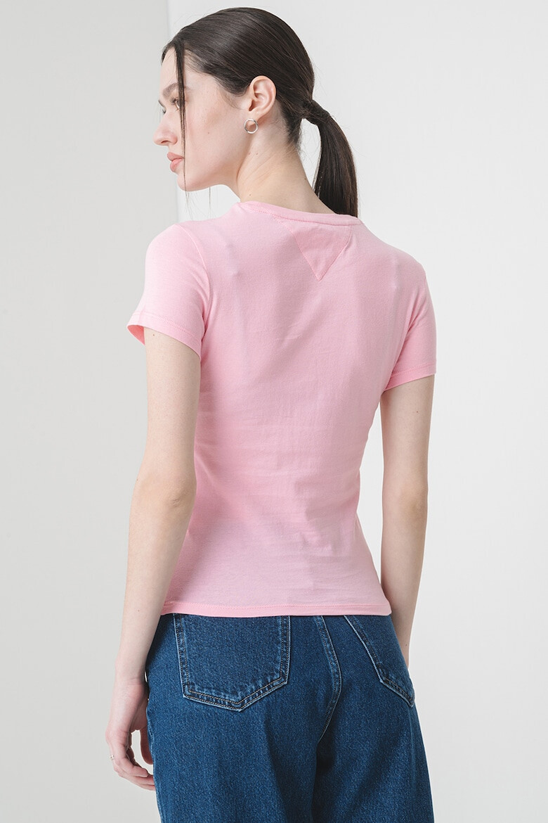 Tommy Jeans Слим тениска с лого - Pepit.bg