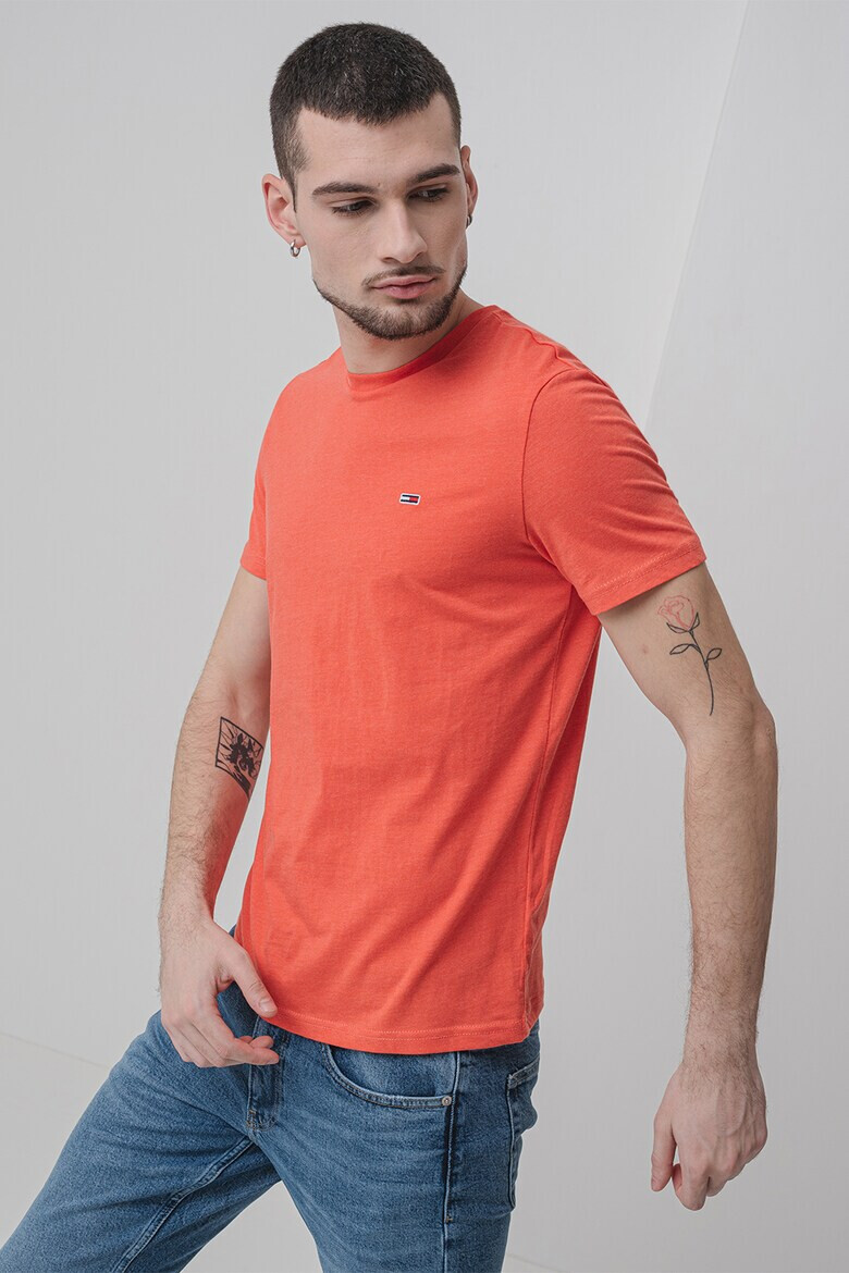Tommy Jeans Слим тениска с лого - Pepit.bg