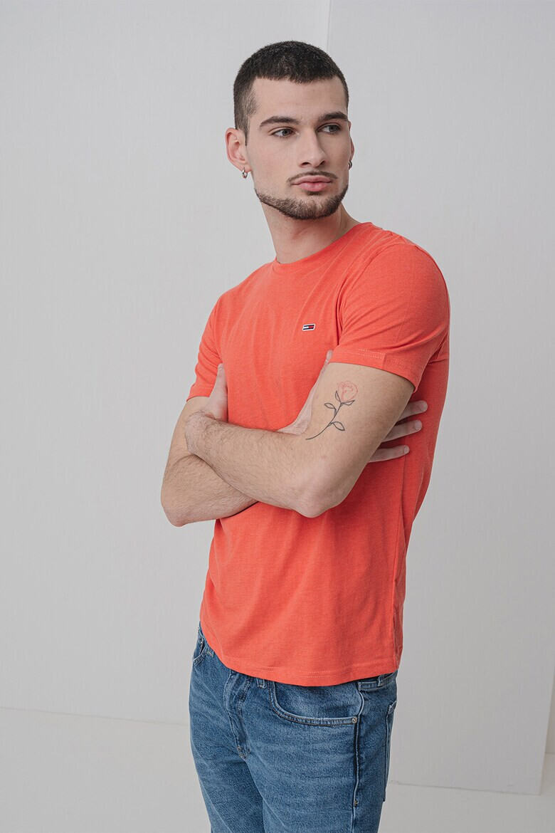 Tommy Jeans Слим тениска с лого - Pepit.bg