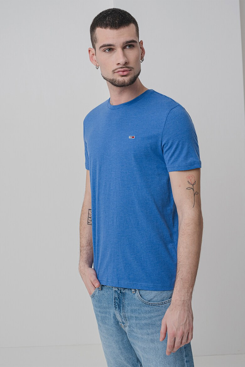Tommy Jeans Слим тениска с лого - Pepit.bg