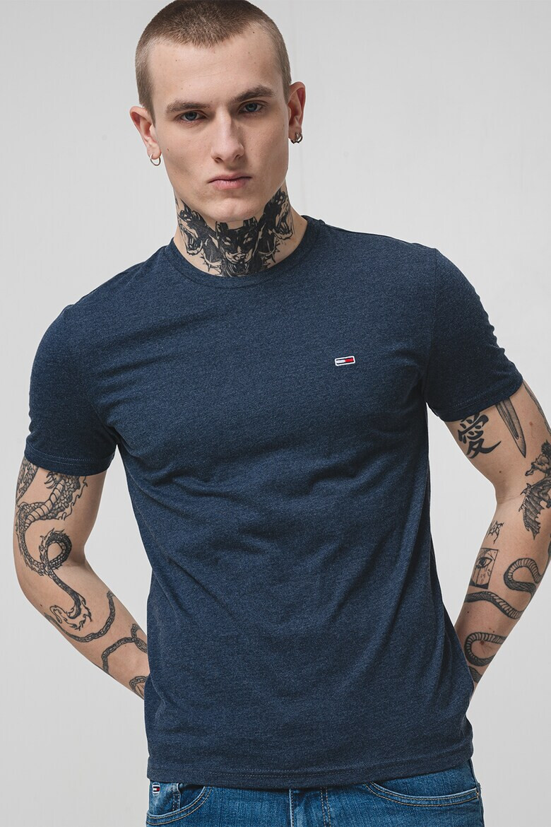 Tommy Jeans Слим тениска с лого - Pepit.bg