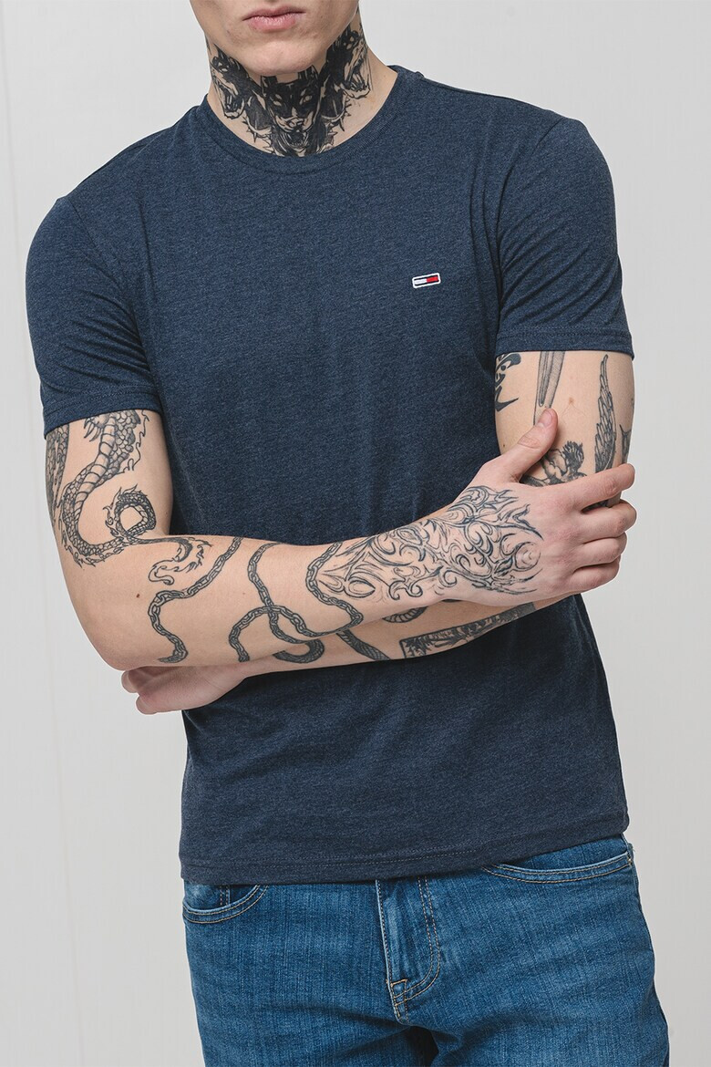 Tommy Jeans Слим тениска с лого - Pepit.bg