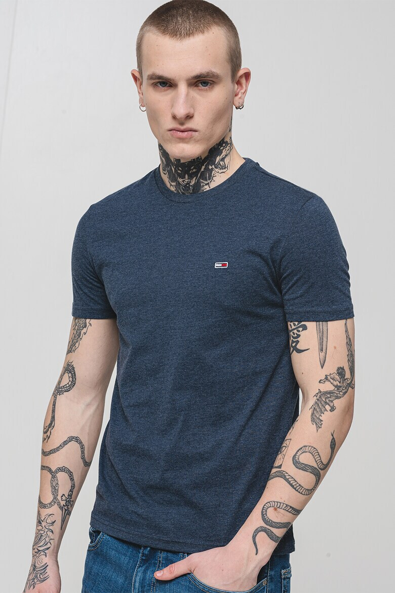 Tommy Jeans Слим тениска с лого - Pepit.bg
