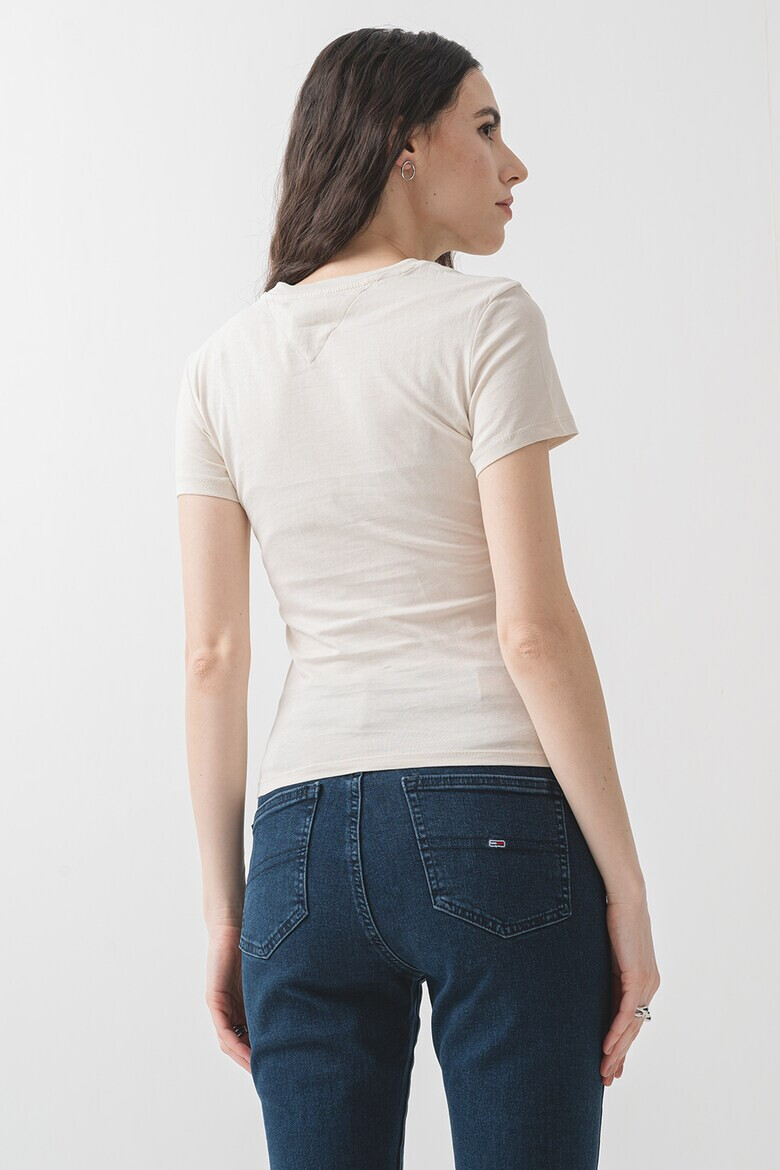 Tommy Jeans Слим тениска с лого - Pepit.bg