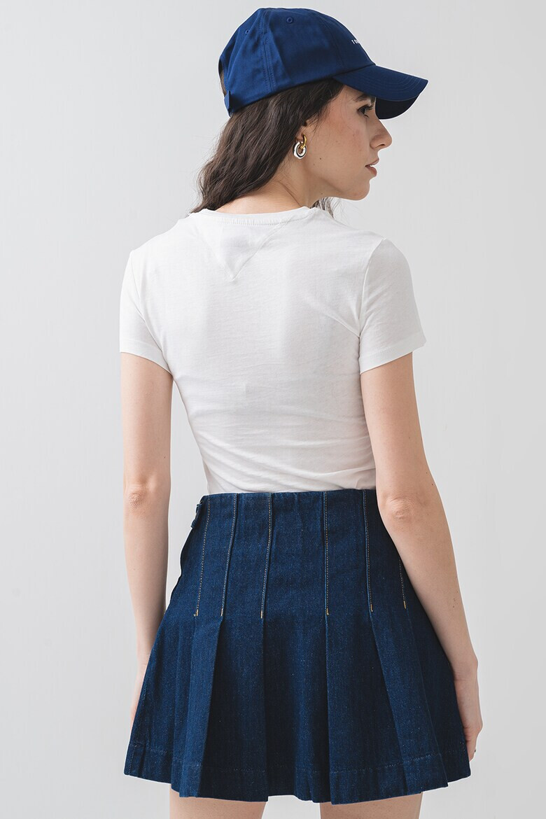 Tommy Jeans Слим тениска с лого - Pepit.bg