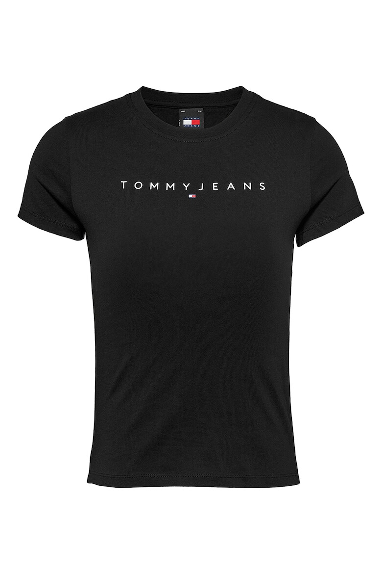 Tommy Jeans Слим тениска с лого - Pepit.bg
