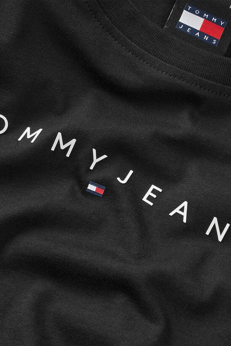 Tommy Jeans Слим тениска с лого - Pepit.bg