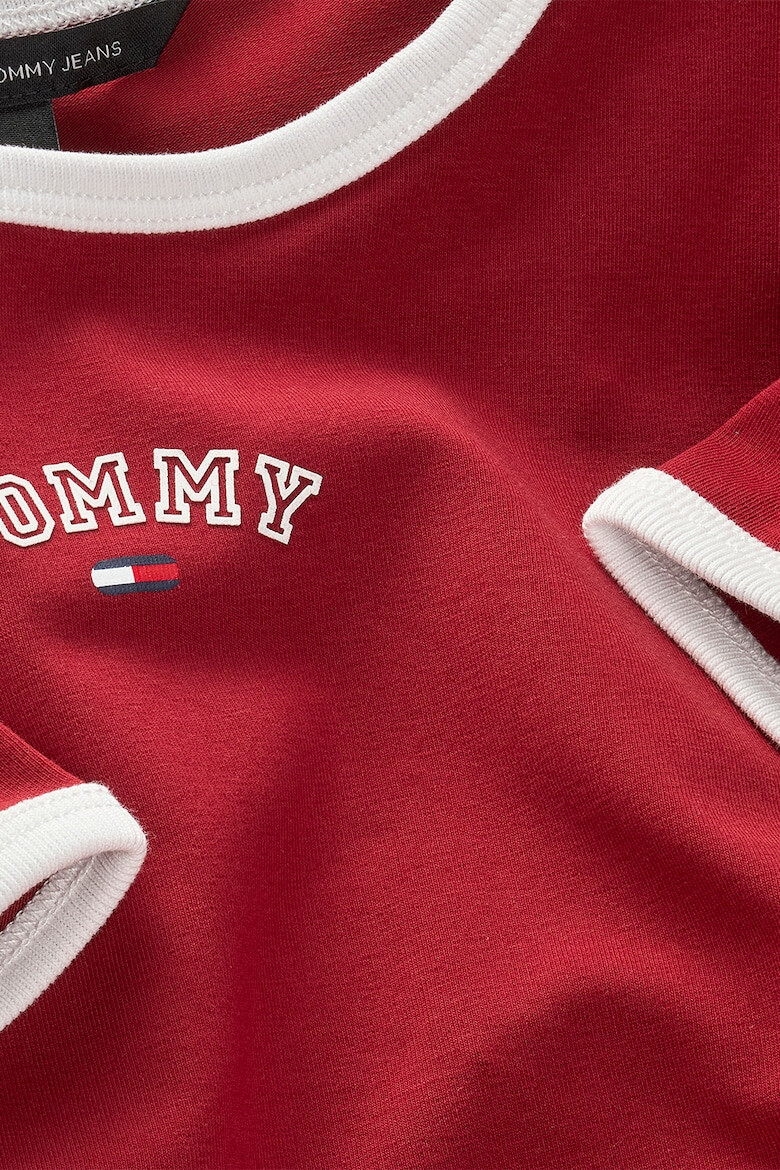 Tommy Jeans Слим тениска с лого - Pepit.bg