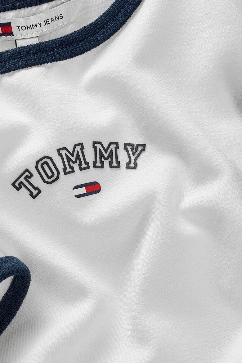 Tommy Jeans Слим тениска с лого - Pepit.bg