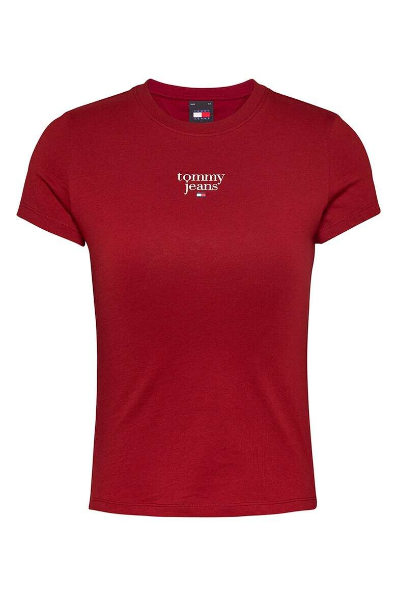 Tommy Jeans Слим тениска с лого - Pepit.bg