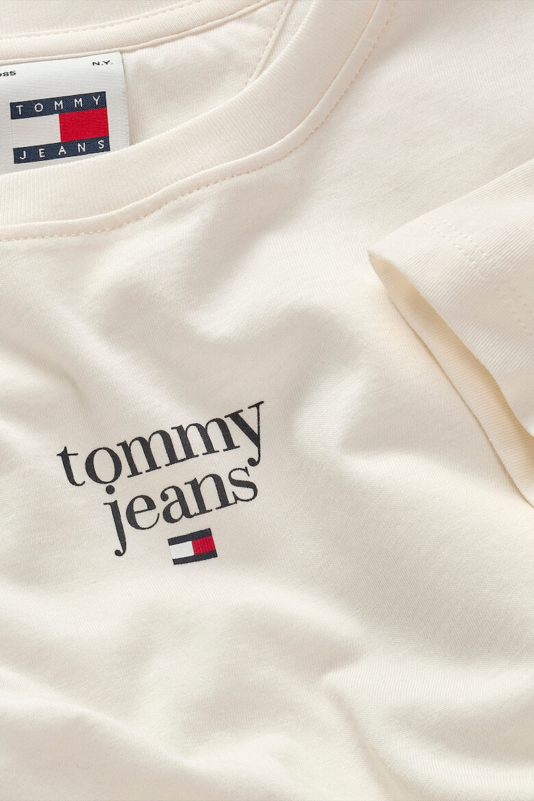 Tommy Jeans Слим тениска с лого - Pepit.bg