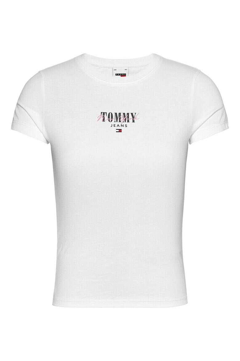 Tommy Jeans Слим тениска с органичен памук - Pepit.bg