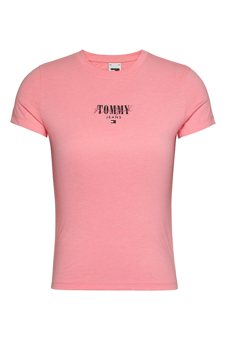 Tommy Jeans Слим тениска с органичен памук - Pepit.bg