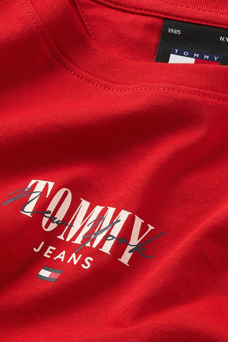 Tommy Jeans Слим тениска с органичен памук - Pepit.bg