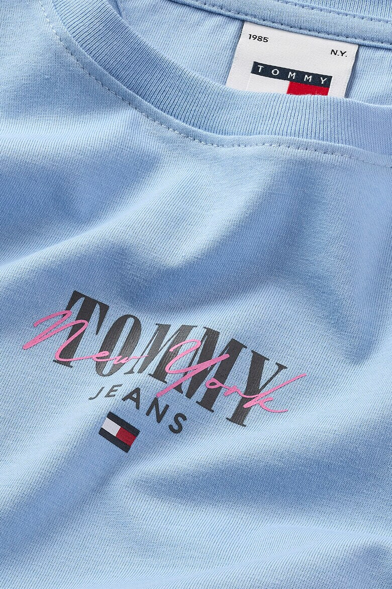 Tommy Jeans Слим тениска с органичен памук - Pepit.bg