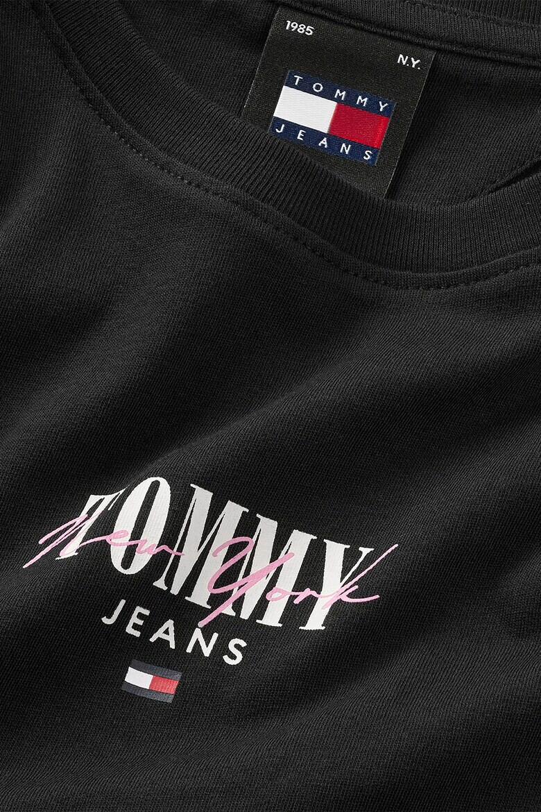 Tommy Jeans Слим тениска с органичен памук - Pepit.bg