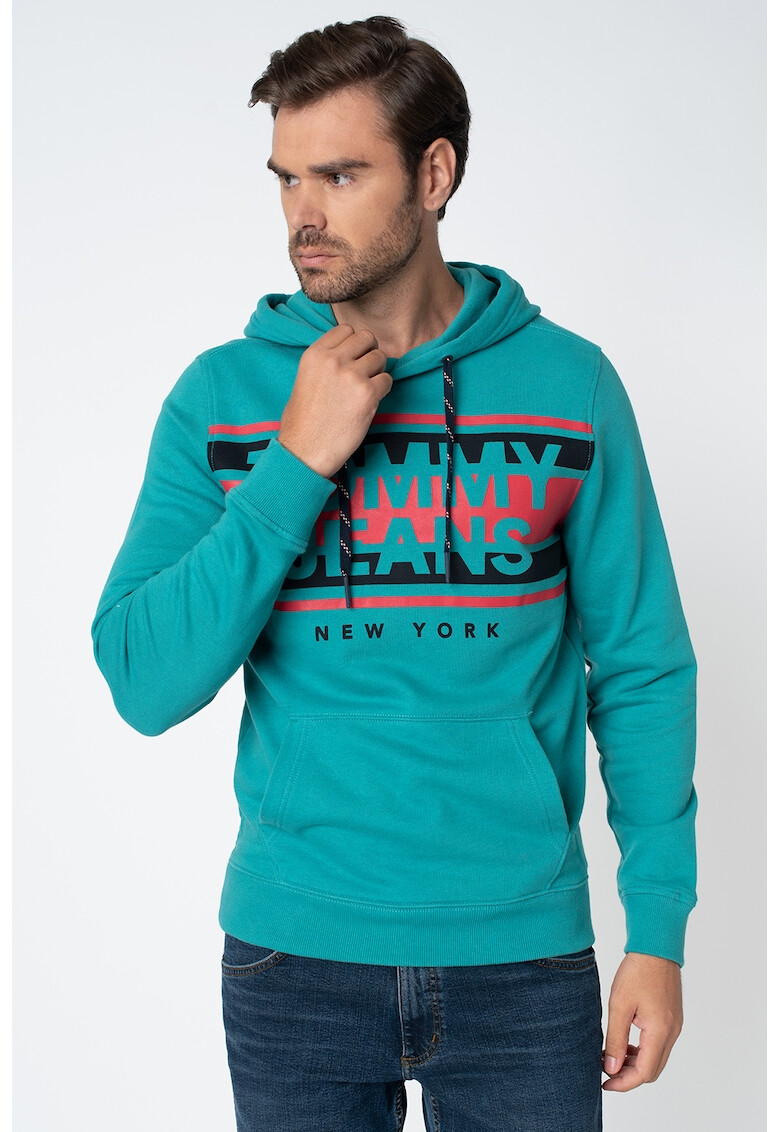 Tommy Jeans Суишърт с качулка и лого - Pepit.bg