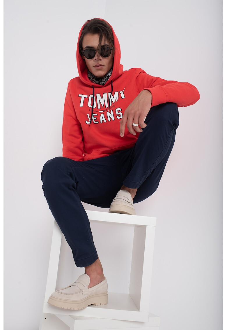 Tommy Jeans Суитшърт Essential 1985 с уголемено лого - Pepit.bg