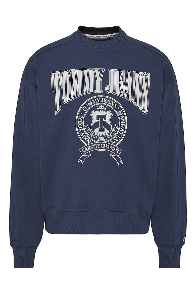 Tommy Jeans Суитшърт на лога с паднали ръкави - Pepit.bg